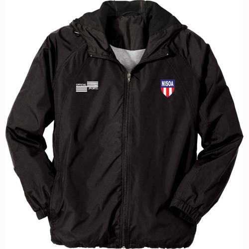 1228JN NISOA Black Rain Jacket