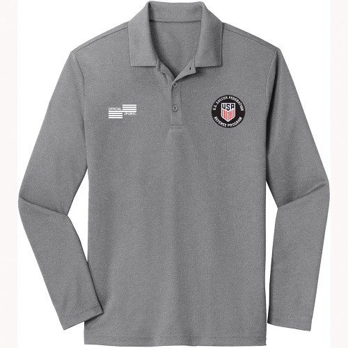 2406CL USSF Long Sleeve Golf Shirt