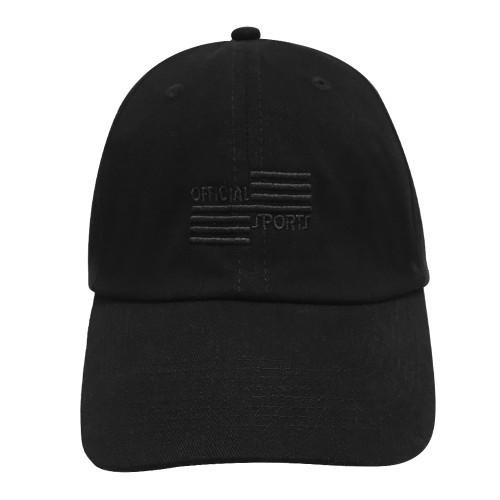 3024B Black Low Fit Cap W/Black OSI