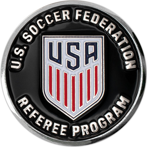 7007 U.S. Soccer Silver Flip Coin
