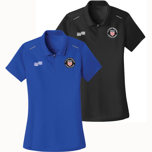 W2404CL USSF Women's Performance Wicking Golf Shirt