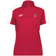 W2411N NISOA Women's White Block Polo